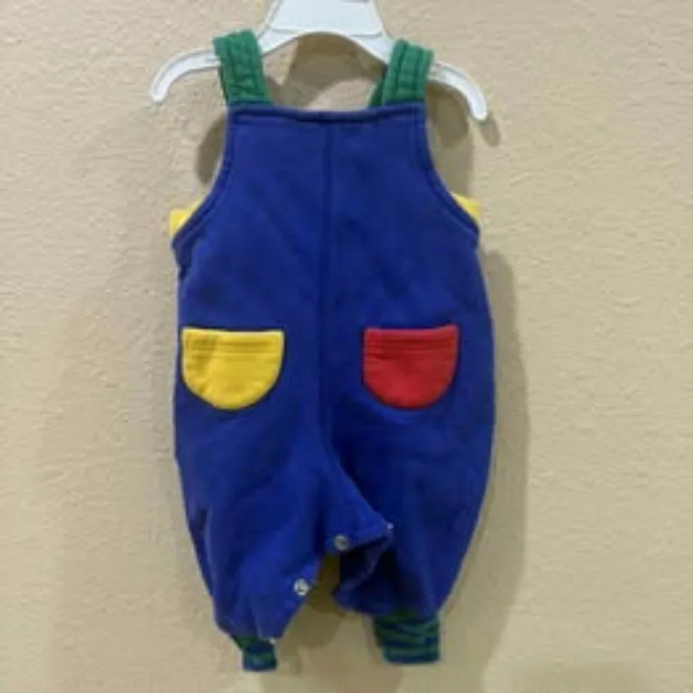 VINTAGE Gymboree Newborn overall outfit